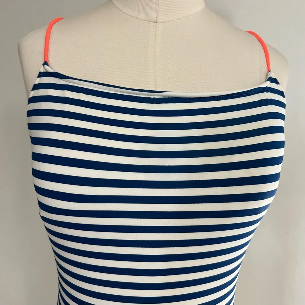 POLO RL Stripes On-Piece Swimsuit - Picture 3 of 8